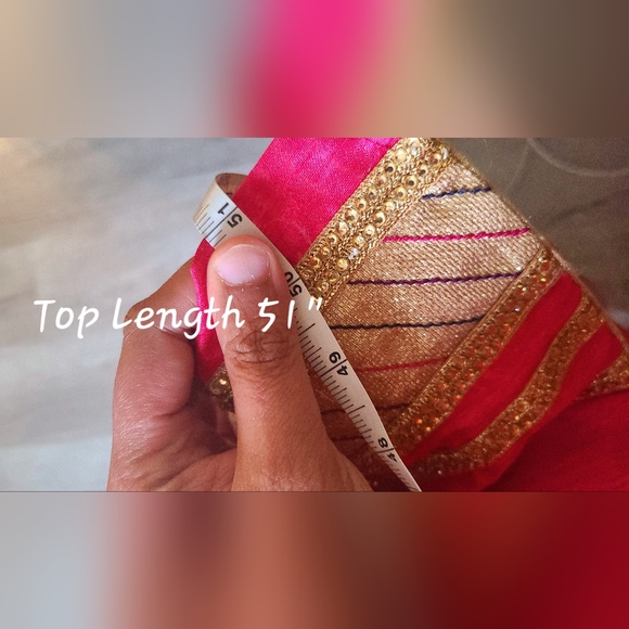 Preowned stylish lehenga choli in size XL - Picture 4 of 15